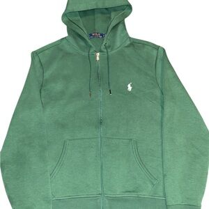 Polo by Ralph Lauren Green Zip Up Sweater
